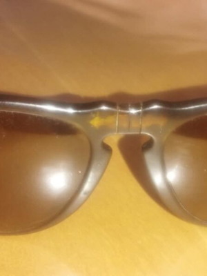 Persol γυαλιά ηλίου μεταχειρισμένα, καφέ, made in Italy