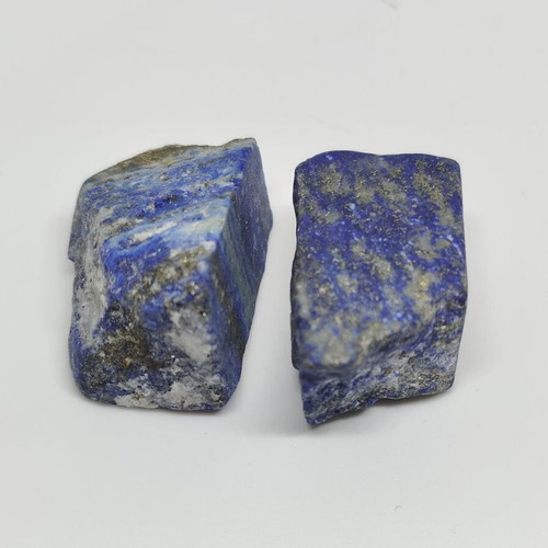 Lapis Lazuli natural raw stones, like new, set of two