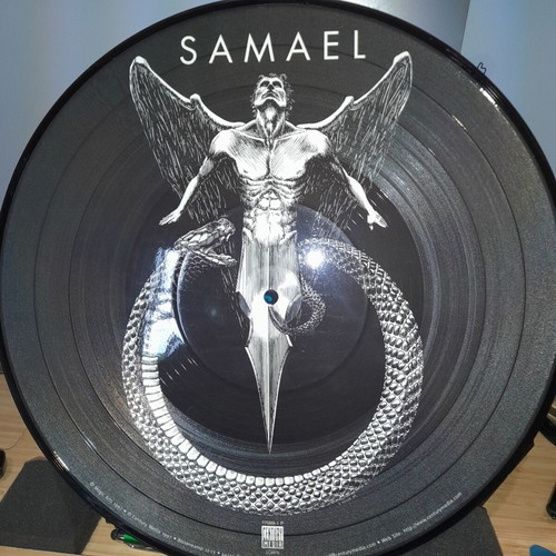 Samael Rebellion Picture Disc like new, limited 1000 copies