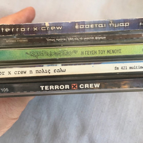 Terror X Crew CD collection 5+1 like new, hip-hop