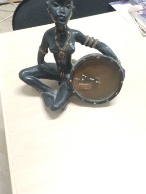 Table clock used, analog