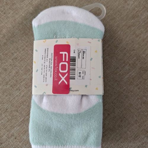 Minnie Mouse baby socks new for 6-12 months, pair