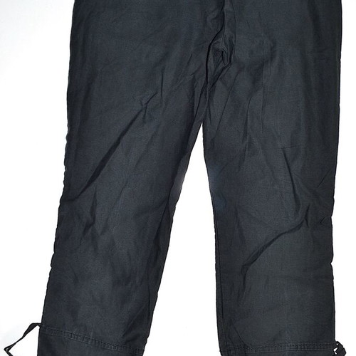 Marithé + François Girbaud trousers size 34, black and silver