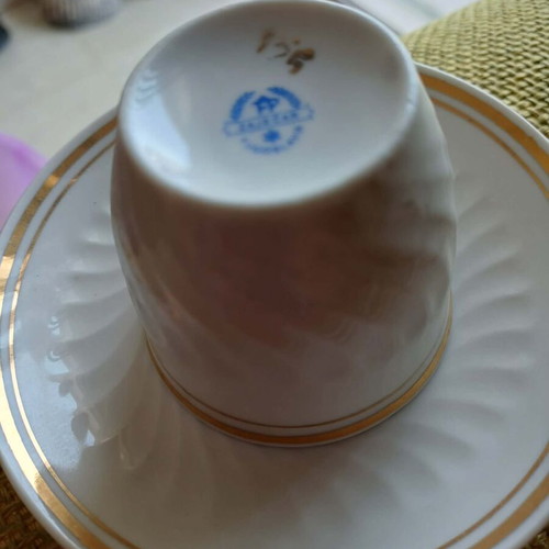 Coffee porcelain set of 6 like new, Zaječar vintage