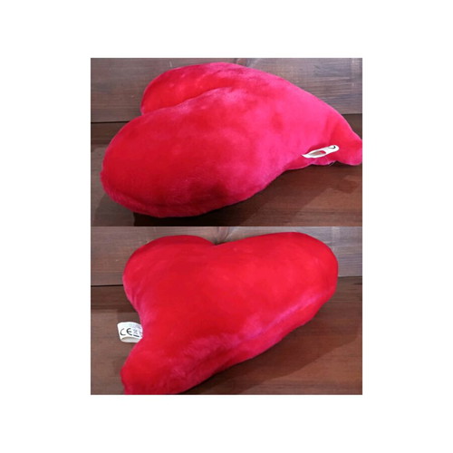 Vintage heart plush radio new