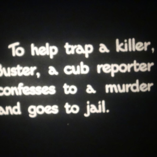 Super 8mm film "Jail Bait" used with Buster Keaton