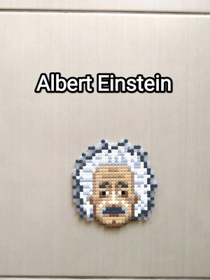 Handmade decorative portrait Albert Einstein new