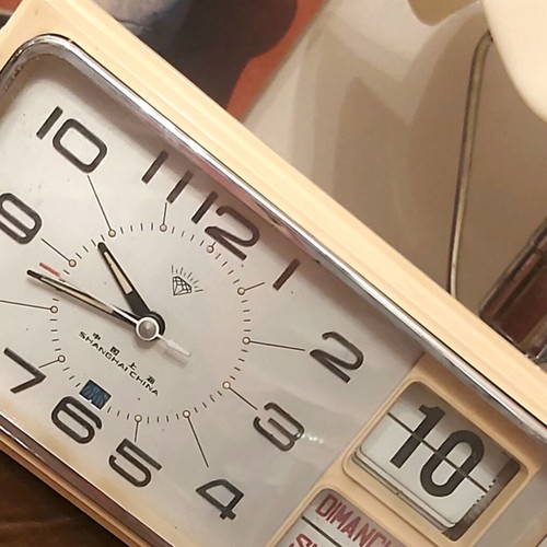 Επιτραπέζιο Vintage κουρδιστό ρολόι-ξυπνητήρι Diamond σαν καινούργιο