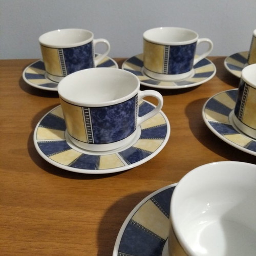 Royal Bavaria Germany coffee cups used, set of 6