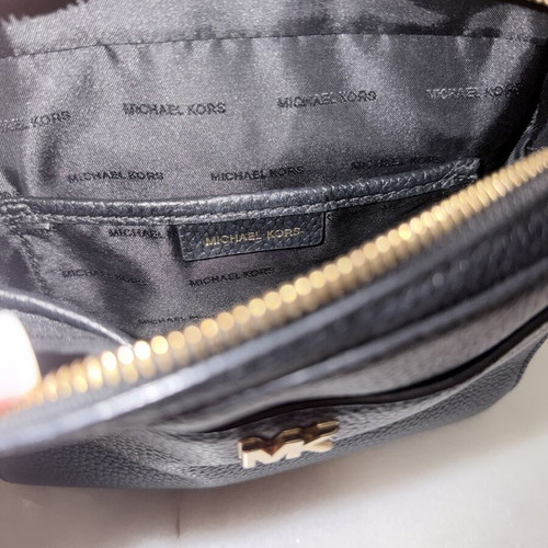 Michael Kors Mott Mini Crossbody bag, black leather