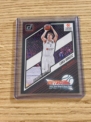 Luka Doncic Real Madrid Retro Series 2017-18 Panini Euroleague card like new
