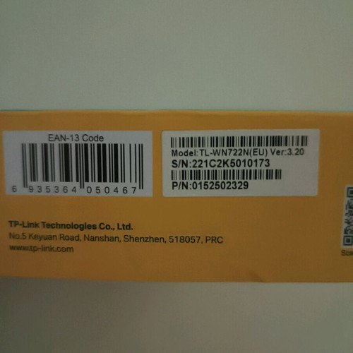 Tp-link 150 Mbps version 3.2 new