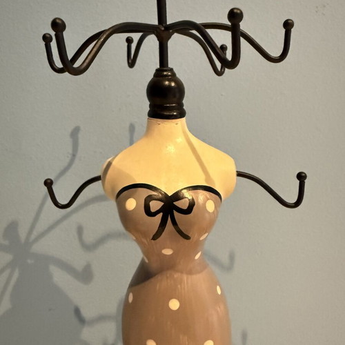 Decorative Jewelry Holder Doll Used