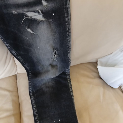 Dsquared2 jeans size 48 like new, black