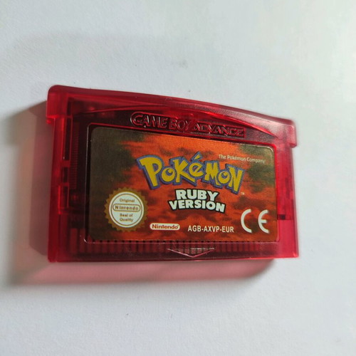 Ruby Pokemon Game Boy Advance Cartridge used, functional