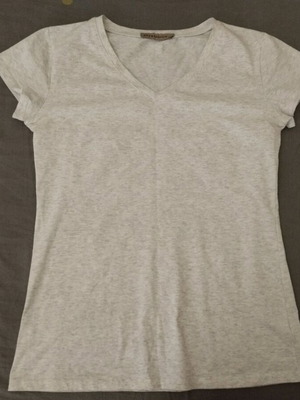 T-shirt like new, light gray summer style