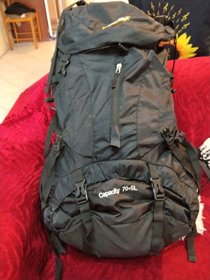 70L Hiking Backpack for Camping and Climbing like new