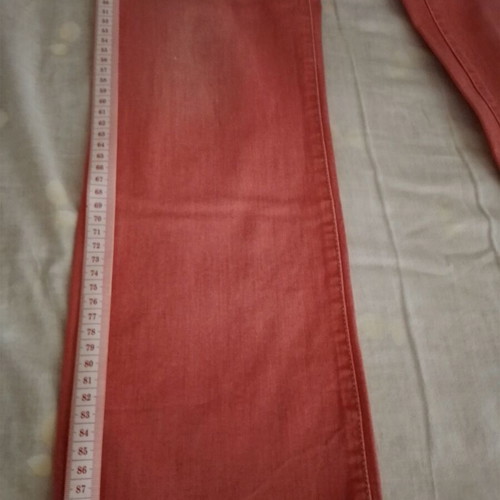 Benetton high-waisted pink jeans like new, size 29