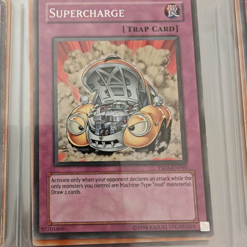 Yu-Gi-Oh card Supercharge like new