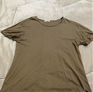 T-shirt men καφε-λαδι (XL)