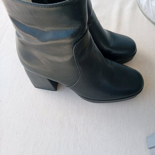About you ankle boots like new, black, size 37