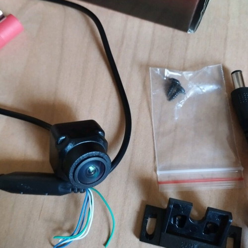 Car front and rear HD dash camera with RCA cable, new