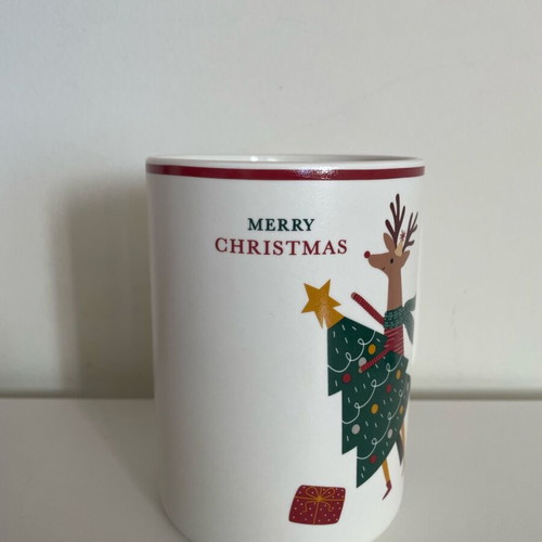 Flying Tiger Christmas Mug new, large
