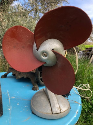 Cast iron fan USSR 1950s
