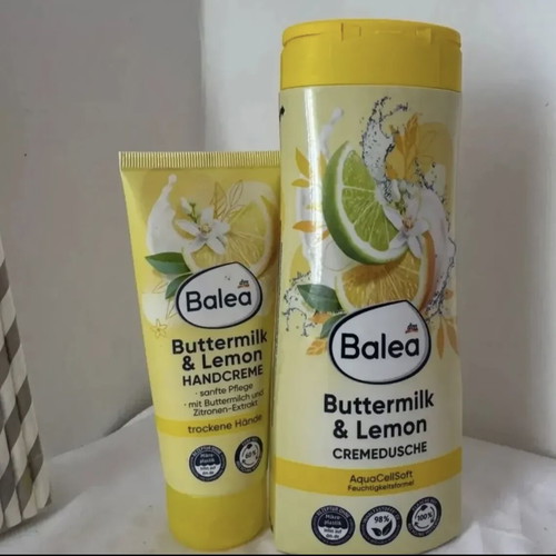 Balea Buttermilk & Lemon Set New