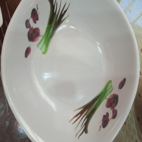 Plastic salad bowls, set of 5