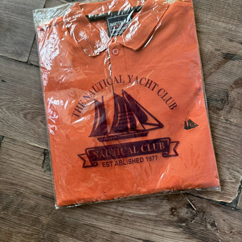 T-shirt new, orange, size XXL