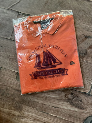 T-shirt new, orange, size XXL