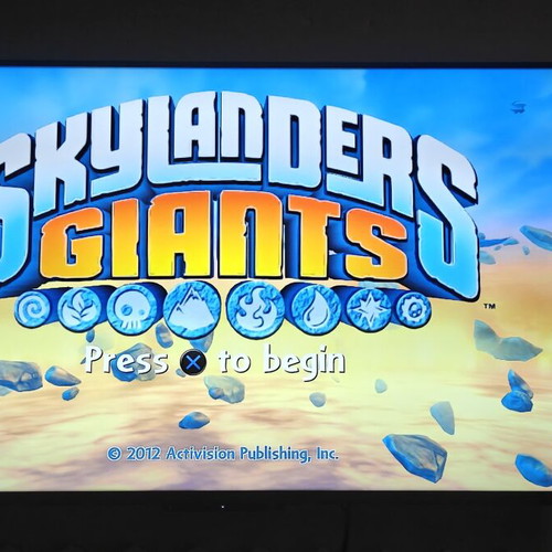 Skylanders Giants PS3 game used, action adventure
