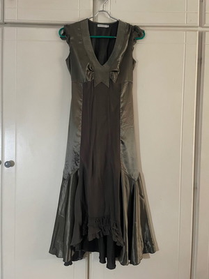 Saint Tropez dress khaki green XS like new