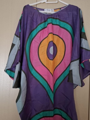 Paul & Joe caftan dress, multicolor
