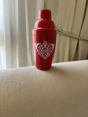 Shaker for cocktails 200ml Smirnoff new