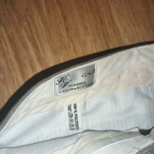 KV Exklusive Karel Vodenka Tailored Trousers Grey New With Tags
