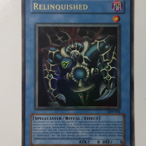 Relinquished and Ritual Card like new