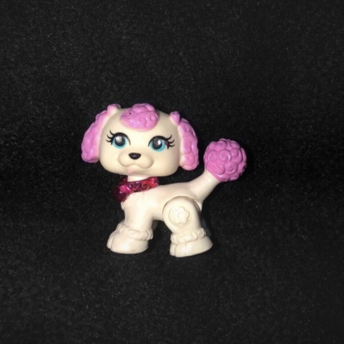 Polly Pocket Sparklin' Pets mini dog figure like new