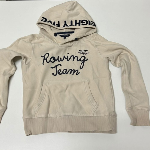 Tommy Hilfiger sweatshirt, cream, size 128 cm, 8 years