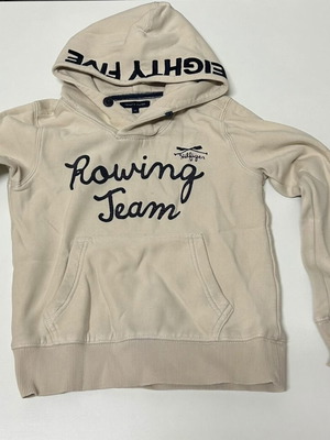 Tommy Hilfiger sweatshirt, cream, size 128 cm, 8 years