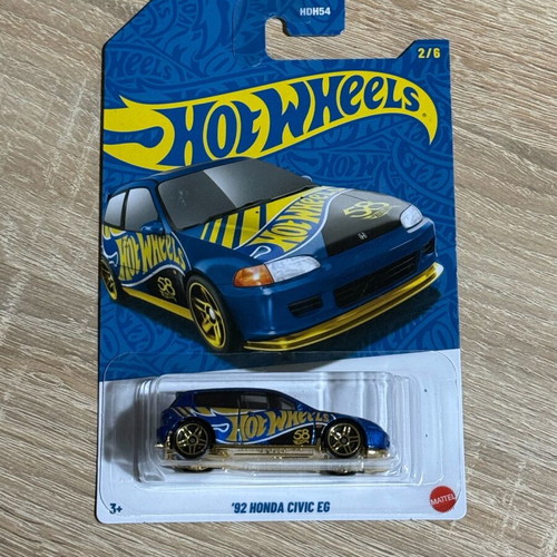 Hotwheels Honda Civic EG Anniversary 58years new