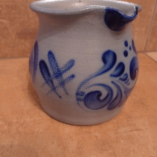 Ceramic jug used with design