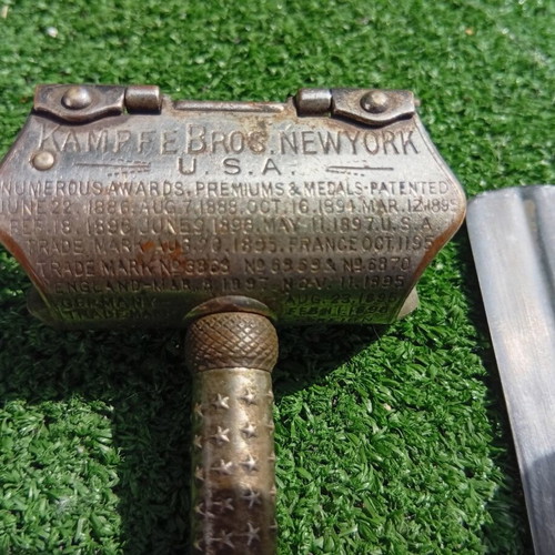 Star Razor used, 1896