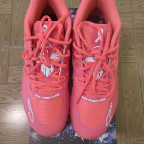 Puma Lamelo mb.01 Breast Cancer Awareness sneakers size 12