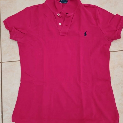 Polo Ralph Lauren fuchsia shirt size L