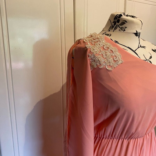 Official coral dress