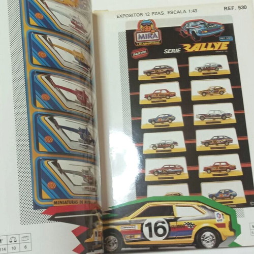 MIRA las miniaturas Spain 1988 toy catalog in like new condition
