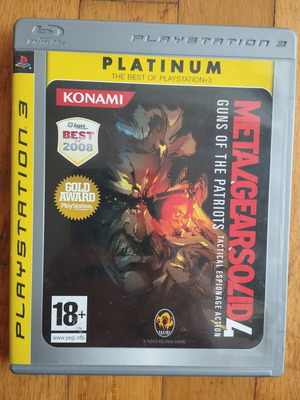 Metal Gear Solid 4 παιχνίδι για PlayStation 3 μεταχειρισμένο, πλήρες