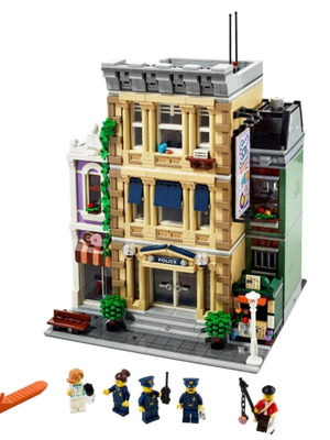 Lego Modular Police Station like new with box and instructions